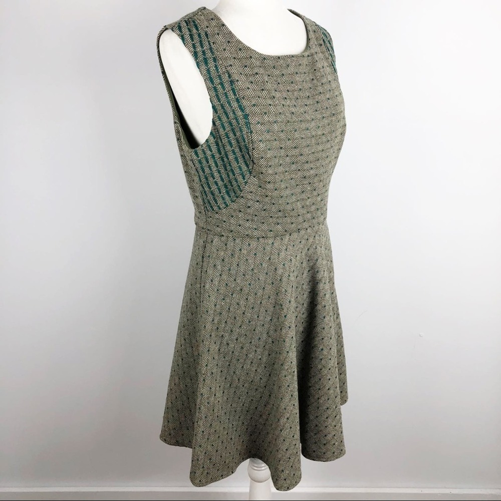 New Coconinno Vintage Berkeley Sleeveless Sweater Dress Size XL Green Wool - Picture 6 of 16